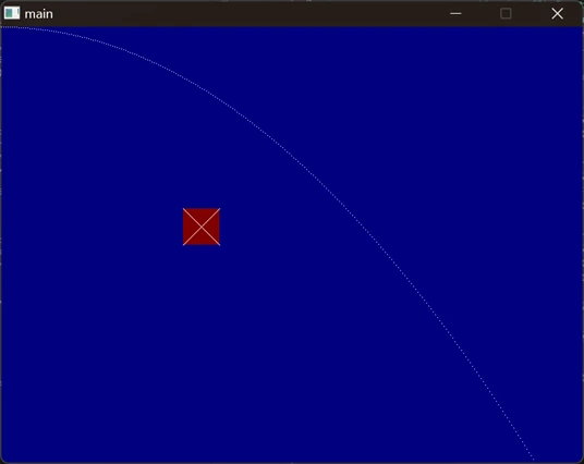Drawing a curved line with SDL_RenderPoint